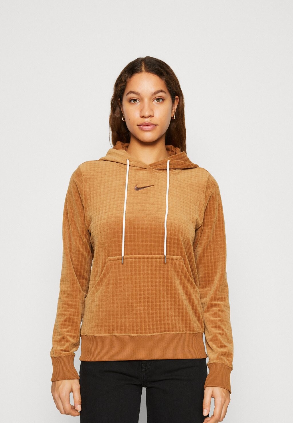 

Толстовка Nike Hoodie, коричневый эль / светлая кость