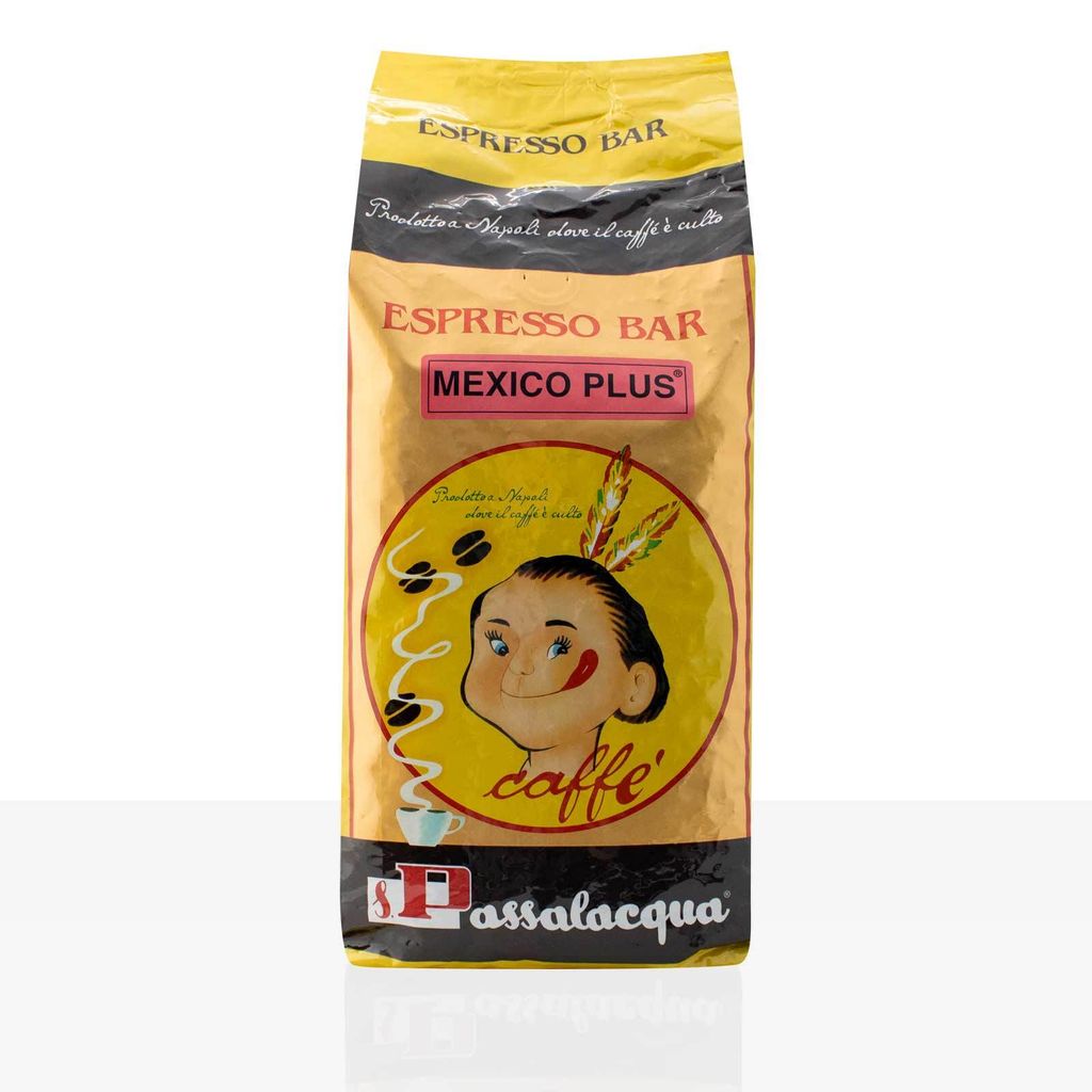 Кофе Passalacqua Mekico Plus 1кг в зернах
