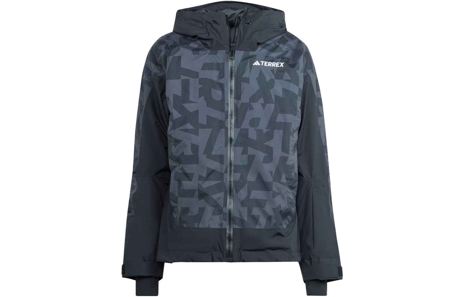 

Лыжная куртка мужская черная Adidas, черный