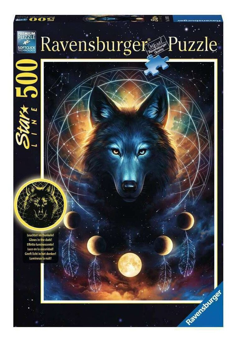 

Пазл LEUCHTENDER WOLF Ravensburger, цвет mehrfarbig