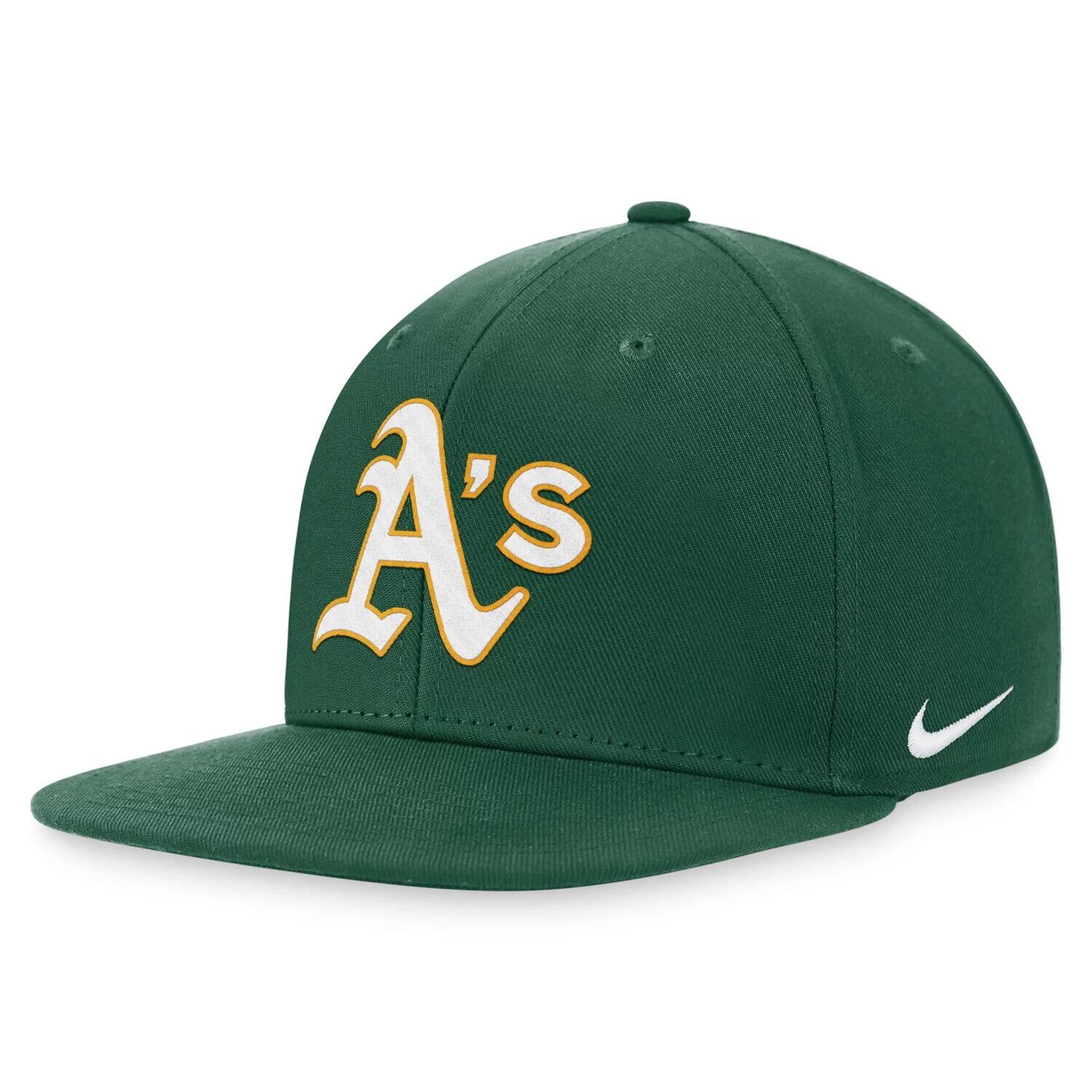 

Мужская кепка Nike Green Oakland Athletics Primetime Pro Snapback