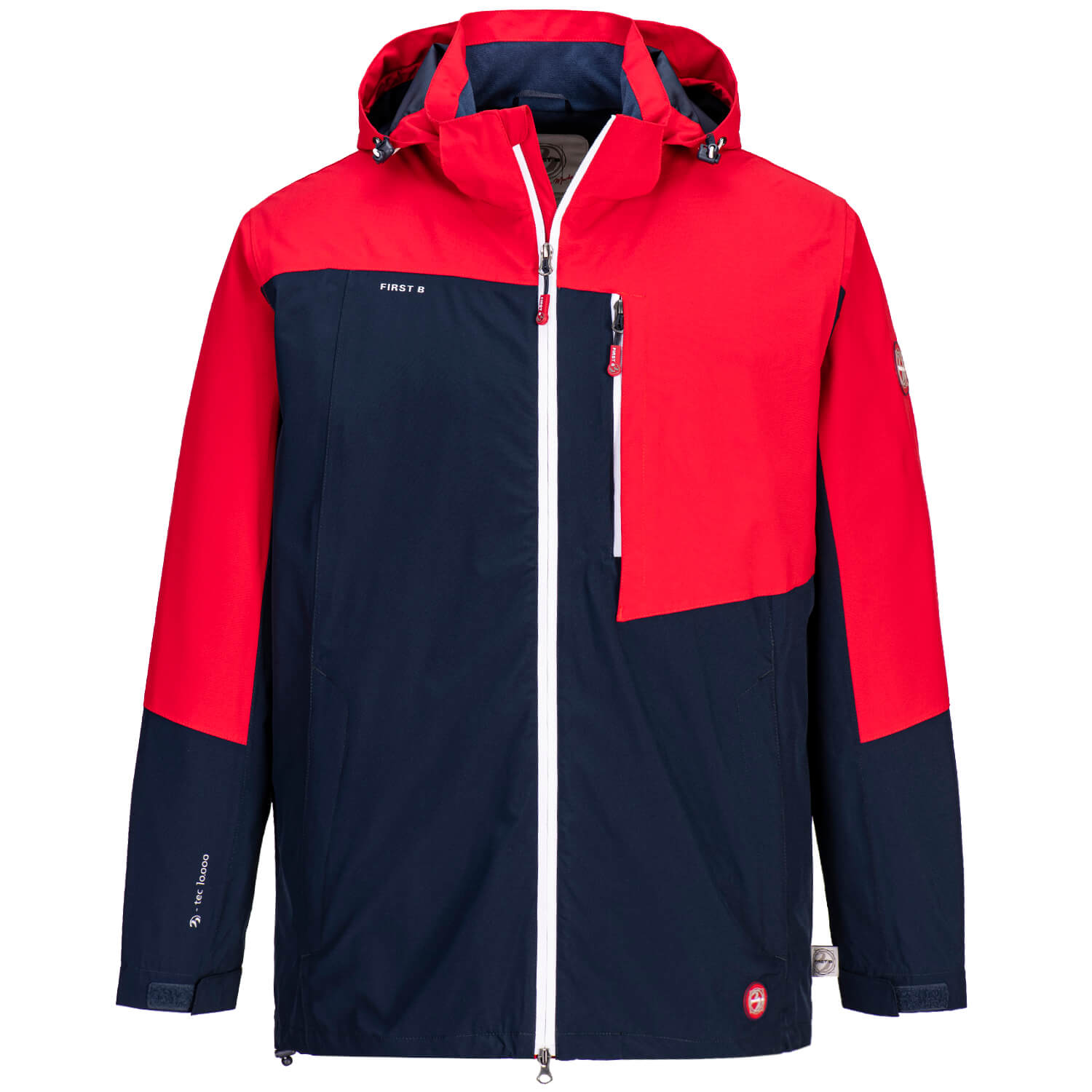 цена Куртка First B Funktionsjacke, цвет navy/red