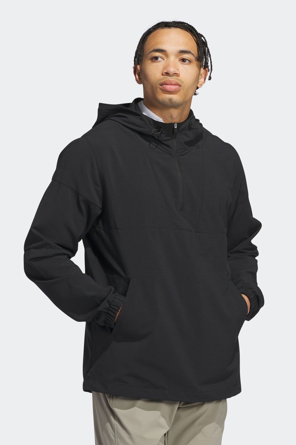 

Navy ultimate365 клубный анорак Adidas Golf, черный