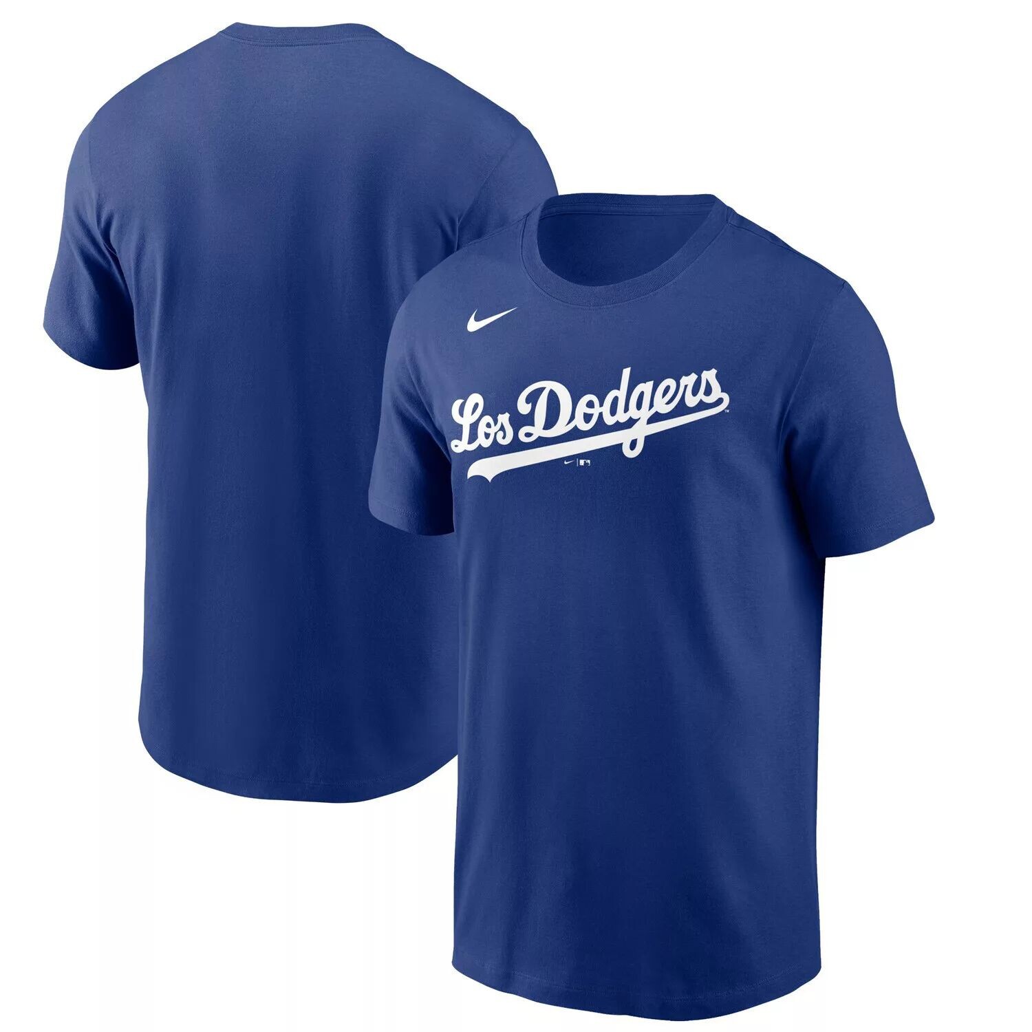 

Мужская футболка Royal Los Angeles Dodgers 2021 City Connect с надписью Nike