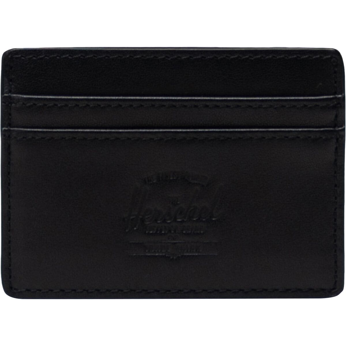 Кожаный rfid-кошелек charlie Herschel Supply, черный