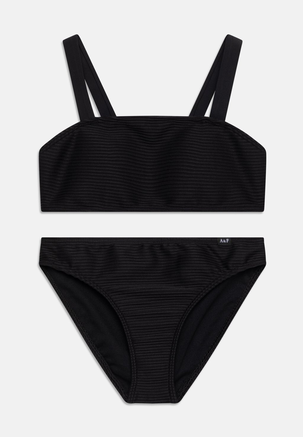 

Бикини BANDEAU Abercrombie & Fitch, цвет black