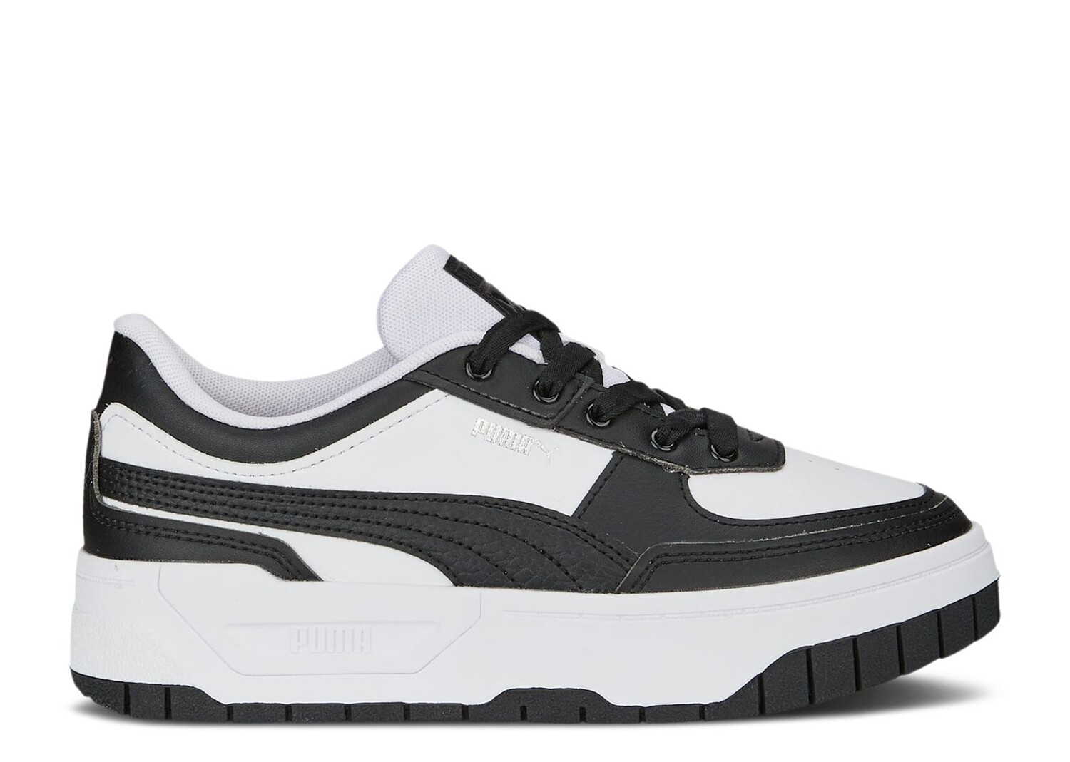 Кроссовки Puma Wmns Cali Dream Leather 'Black White', черный кроссовки puma wmns cali dream leather white black белый