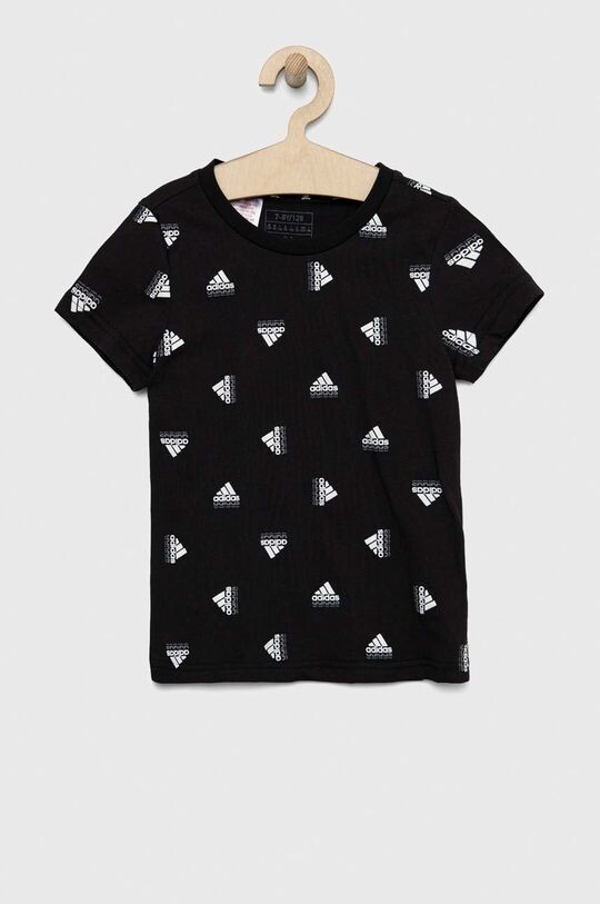

Детская хлопковая футболка G BLUV adidas, черный
