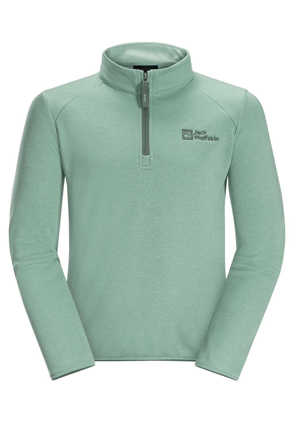 

Пуловер флисовый AKTIVO HALFZIP Jack Wolfskin, цвет granite green