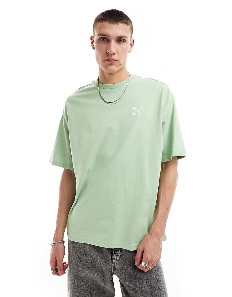 

PUMA – Classics – Футболка Oversize в цвете Gr cn