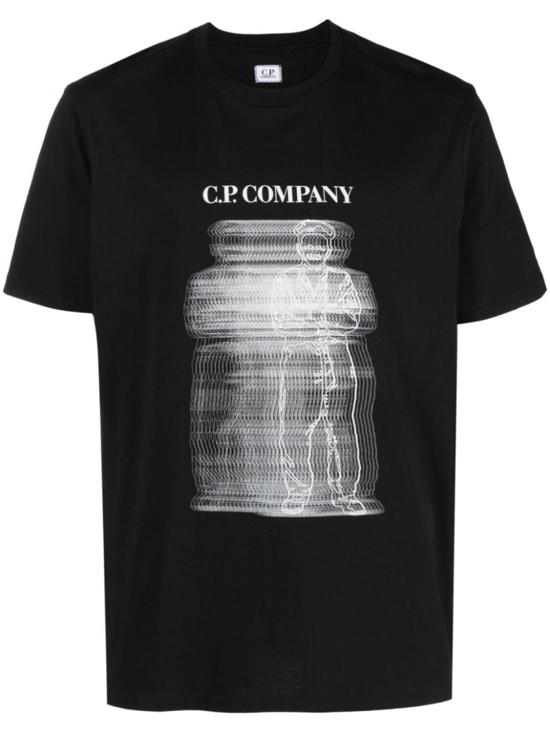 

C.P. Company футболка с графичным принтом, черный