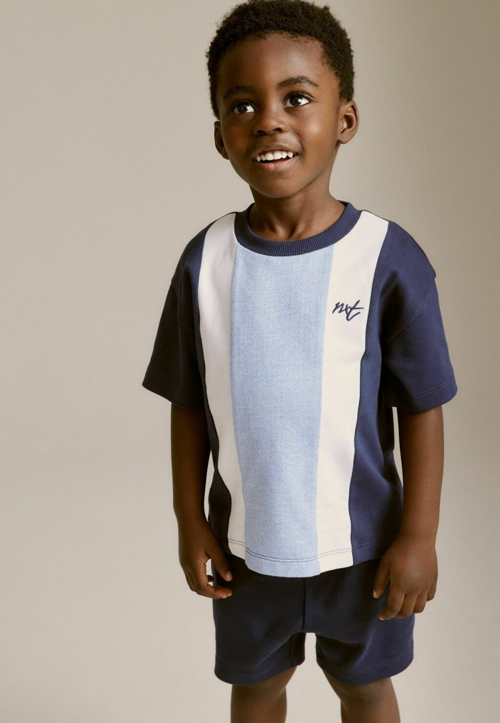 

Спортивные брюки SHORT SLEEVE BLOCK SET Next, цвет blue