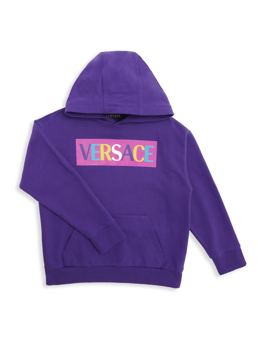 

Худи из флиса с логотипом Little Boy's & Boy's Versace