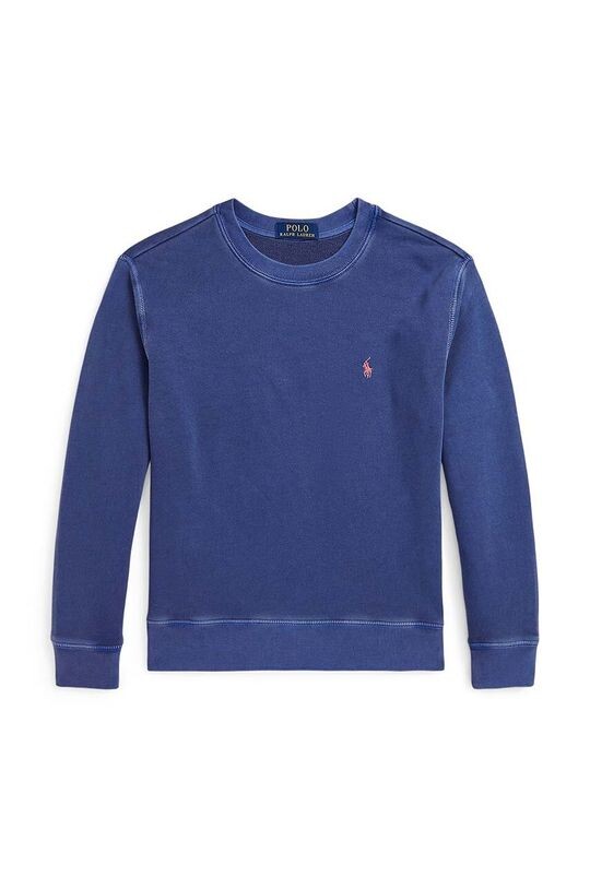

Детская хлопковая толстовка Polo Ralph Lauren, синий