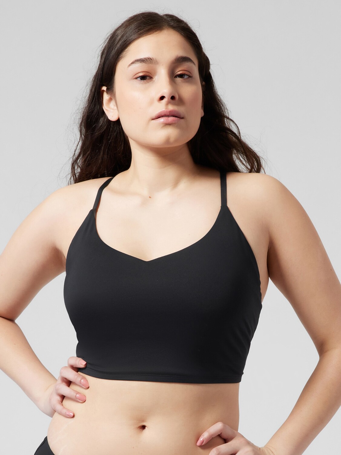 

Укороченный купальник-бикини Ventura — женская чашка D-DD Athleta, черный