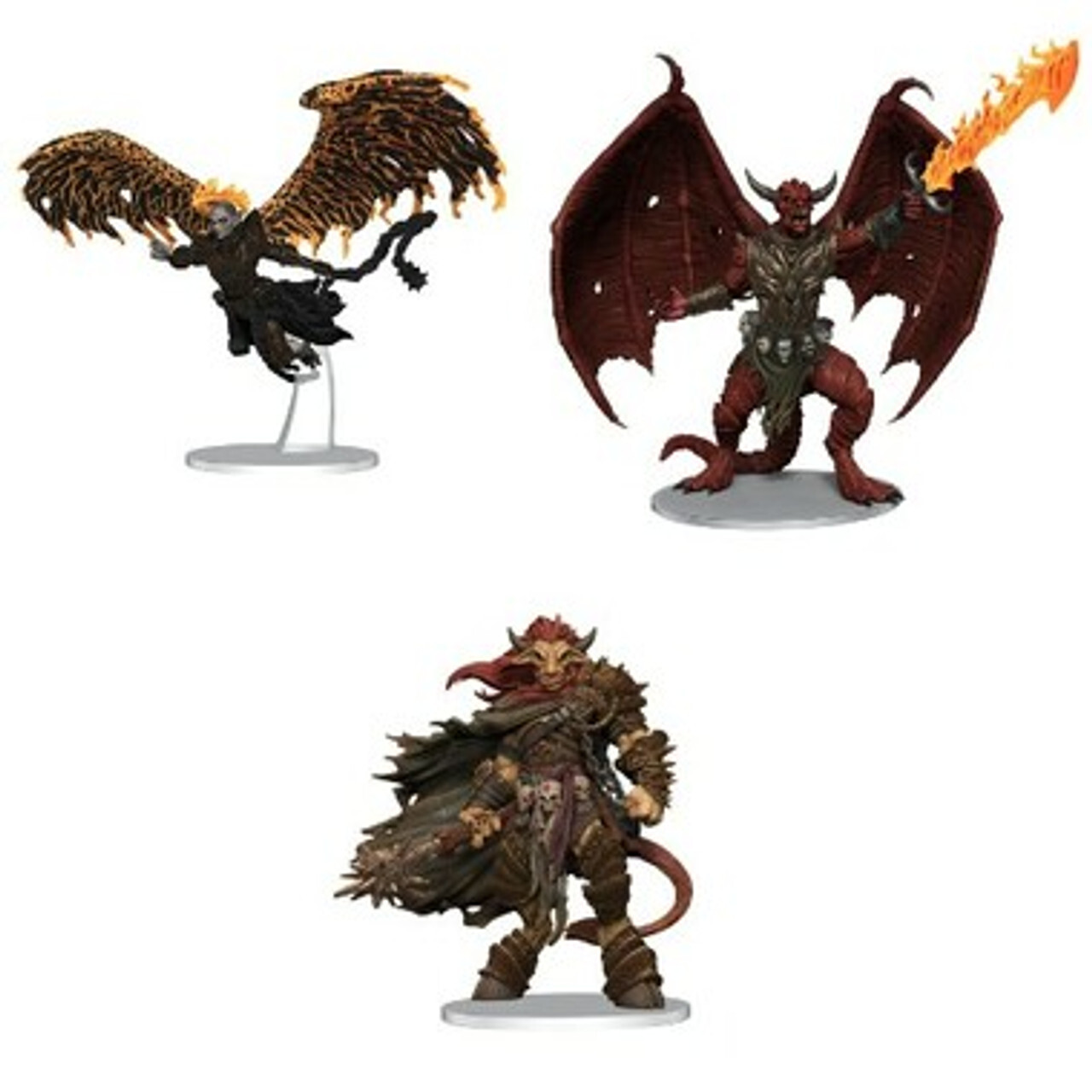 

Миниатюра Dungeons & Dragons Miniatures: Icons of the Realms - Archdevils: Bael, Bel & Zariel