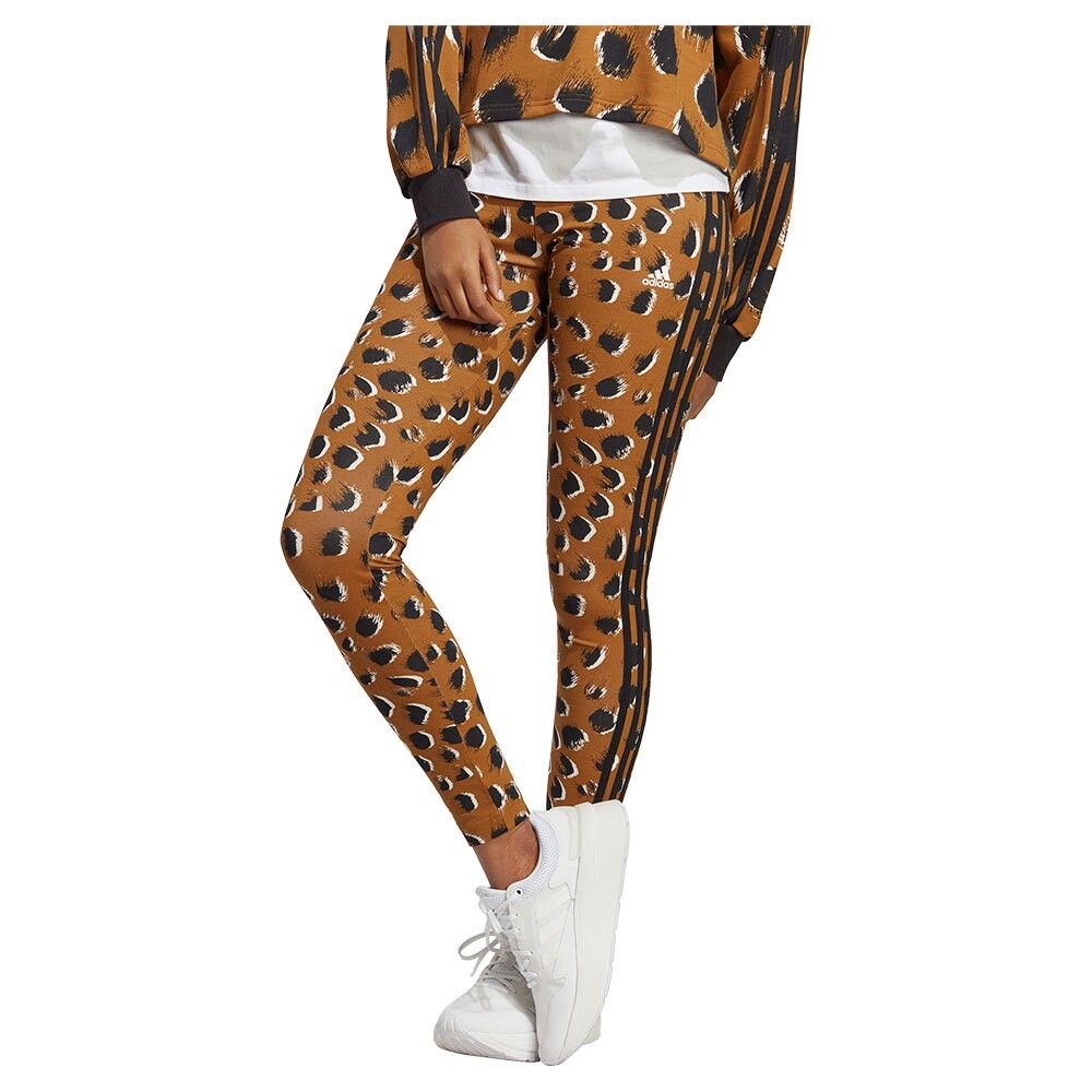 

Леггинсы спортивные adidas Sportswear Animal, коричневый