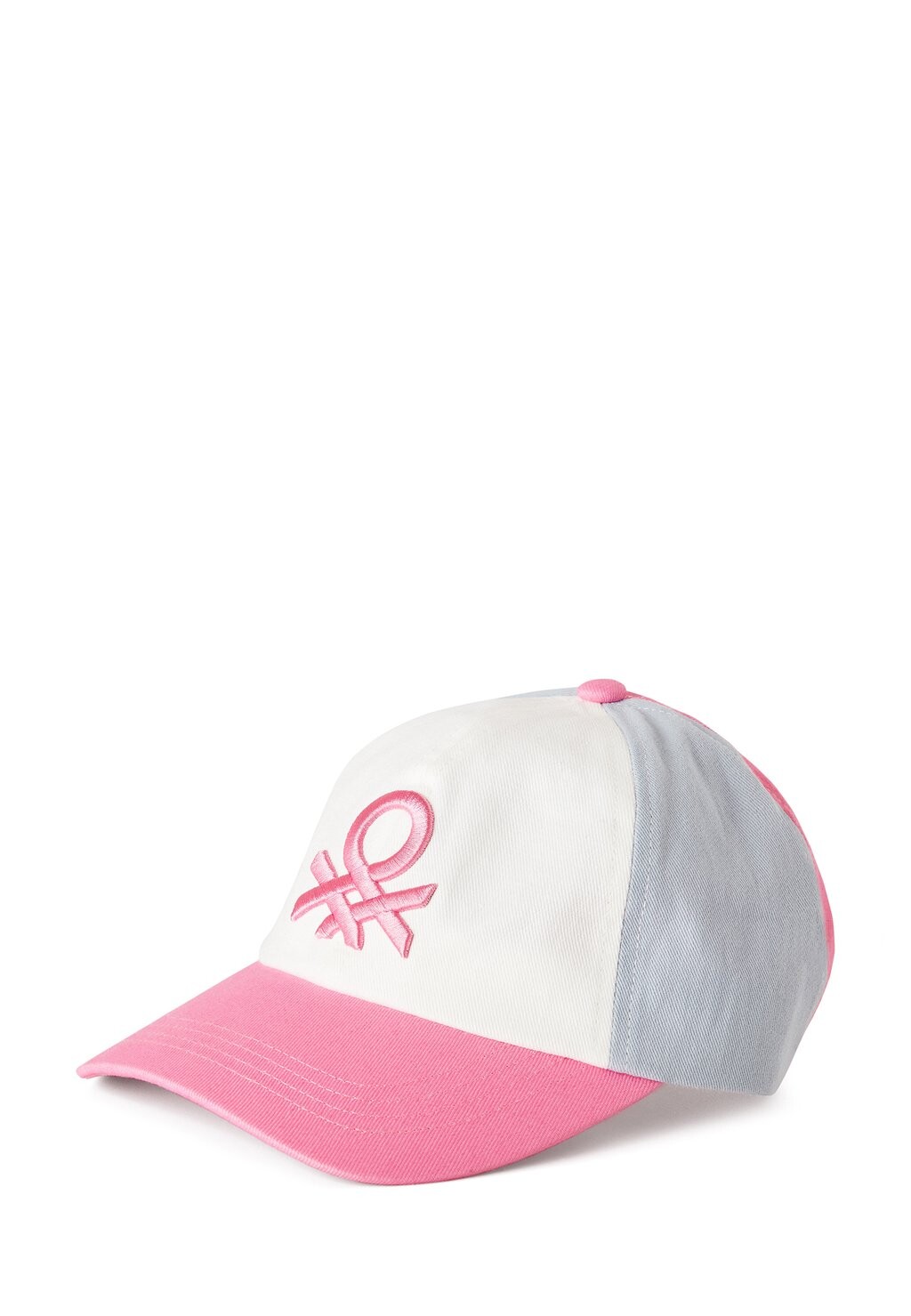 

Кепка VISTOR WITH 3D EMBROIDERED LOGO ON FRONT United Colors of Benetton, розовый