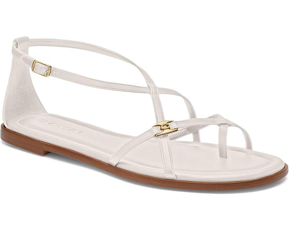 

Сандалии COACH Jenni Sandals, цвет Chalk