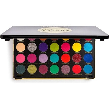 

Палитра теней для век Makeup Revolution Patricia Bright Rich In Color, 28 оттенков, 33,6G, Revolution Beauty