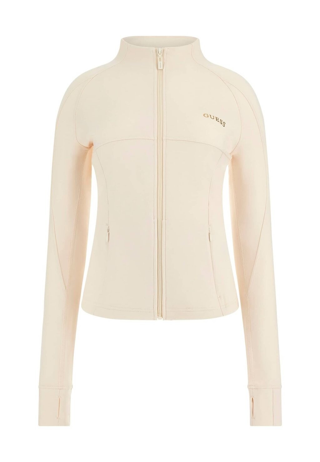 

Толстовка на молнии MARIKA LS ZIP ACTIVE Guess, бежевый