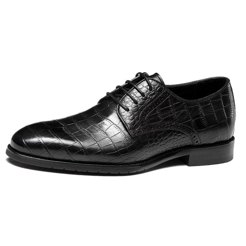 

Туфли AOKANG Dress Shoes Men Low-Top, черный