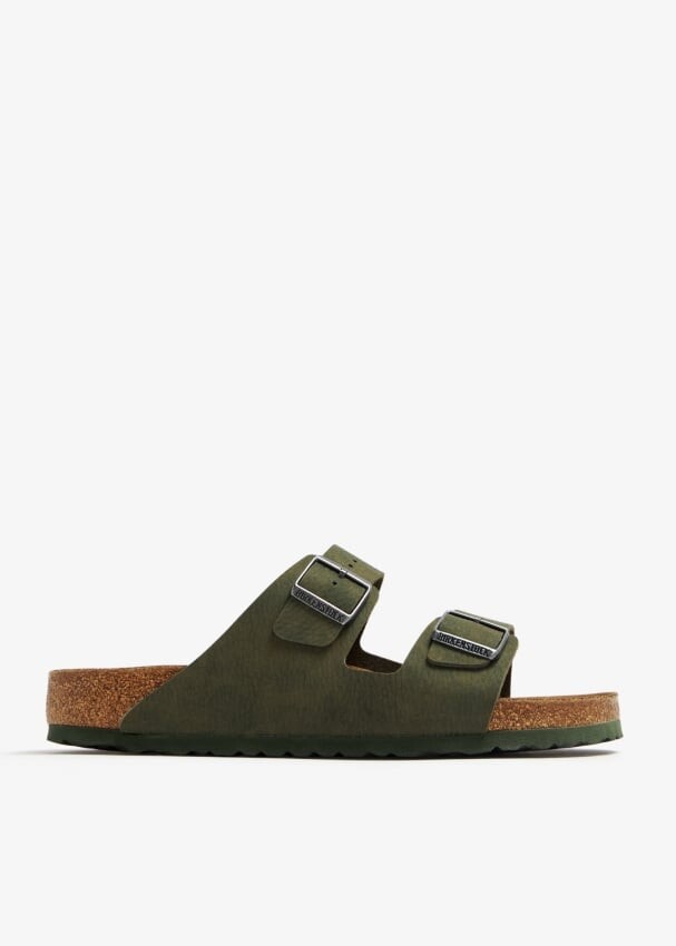 Сандалии Birkenstock Arizona Vegan, зеленый