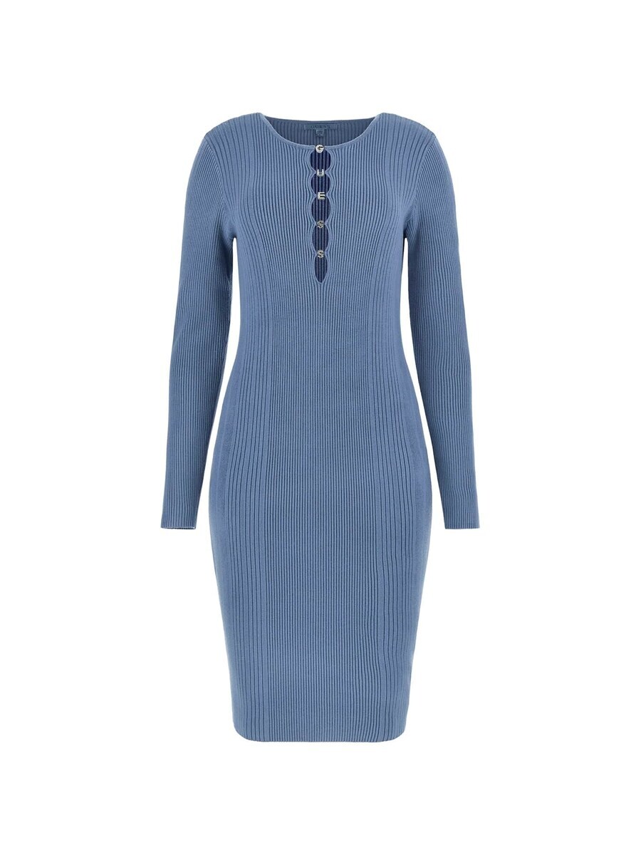 

Вязаное платье Guess, синий