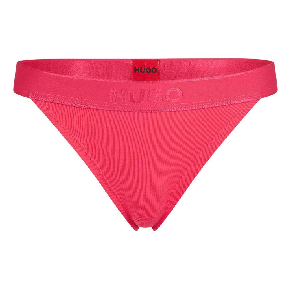 

Трусы HUGO Brazilian High Waist Rib, розовый