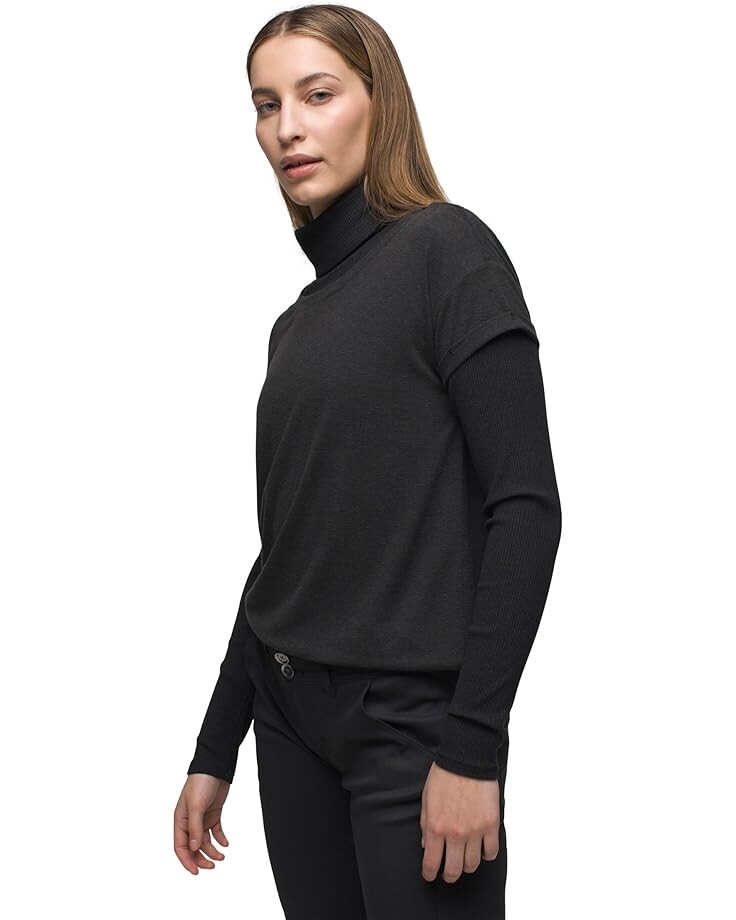 

Футболка Prana Cozy Up, черный
