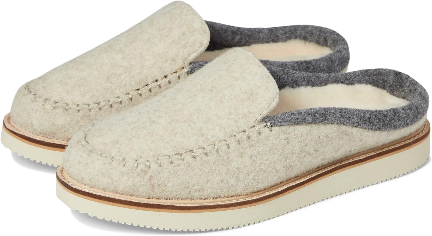 

Тапочки Sanuk Cozy Vibe Slipper Sugar Mat Wool, цвет Oatmeal