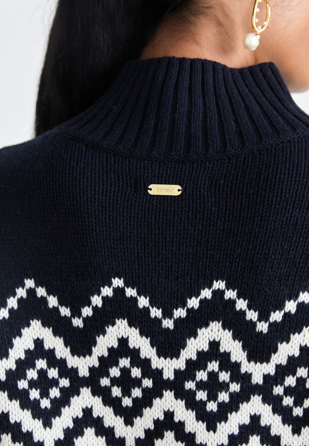 

Свитер GWYN JUMPER Barbour, белый