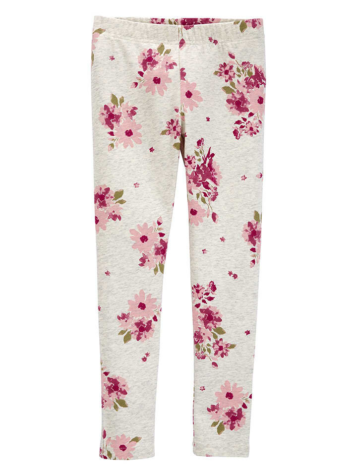 

Леггинсы carter's, цвет grau/pink/rosa