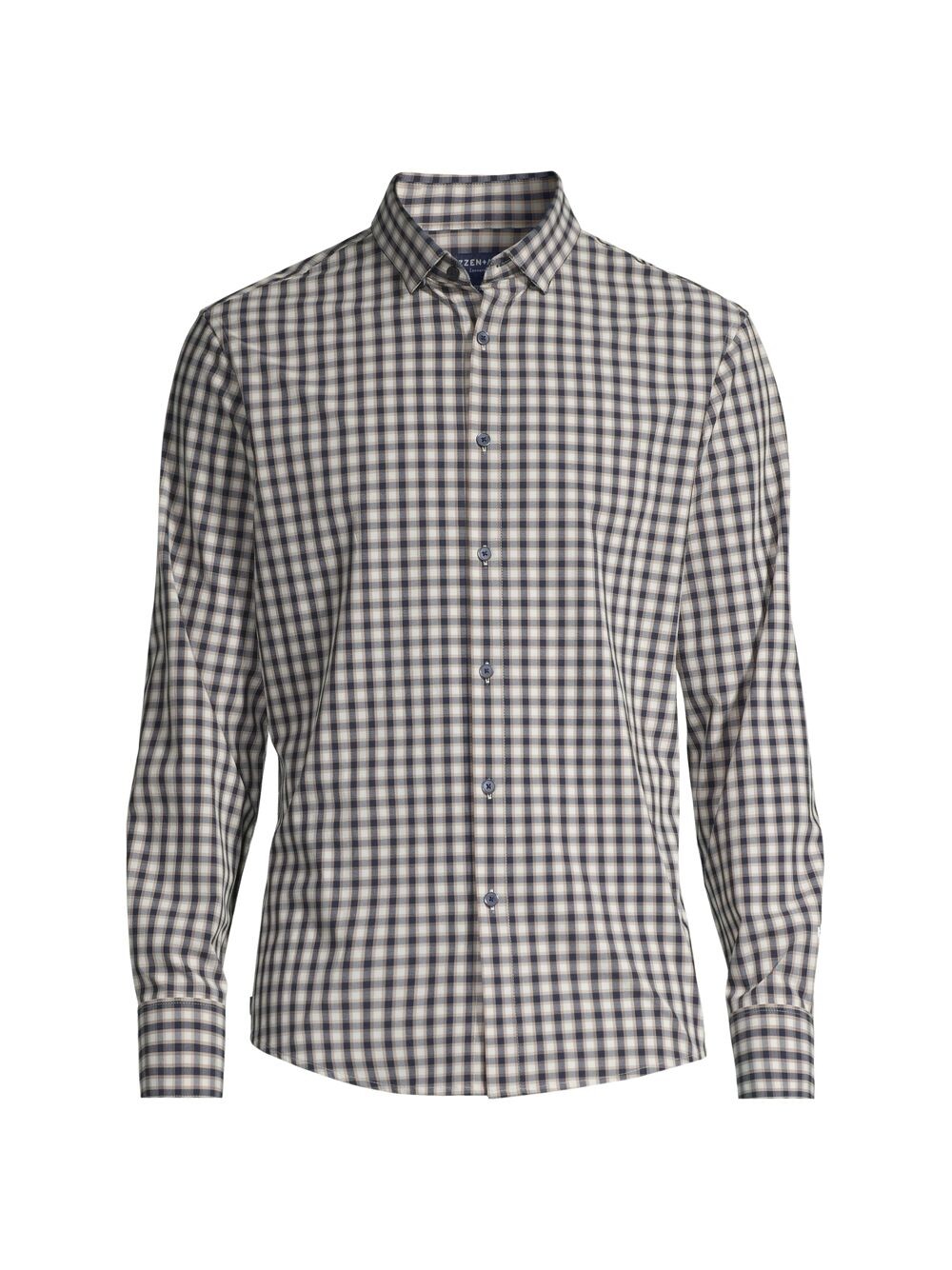 

Рубашка Leeward в клетку с пуговицами спереди Mizzen+Main, хаки