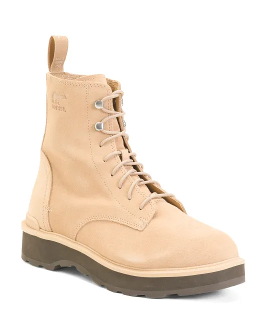 

Замшевые кружевные ботинки Hi-Line Sorel, цвет Tawny