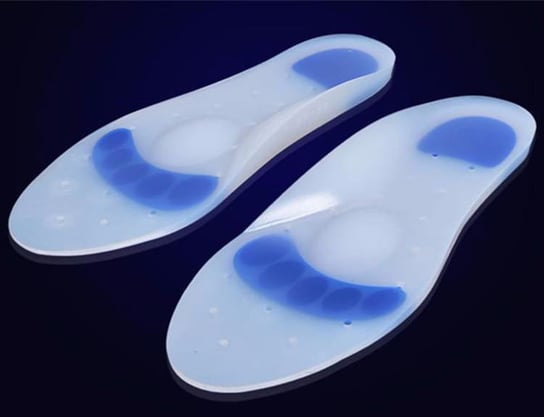 Силиконовые амортизирующие стельки для спортивной обуви, размер 43/44, FootService