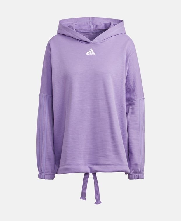 

Толстовка с капюшоном adidas, сирень