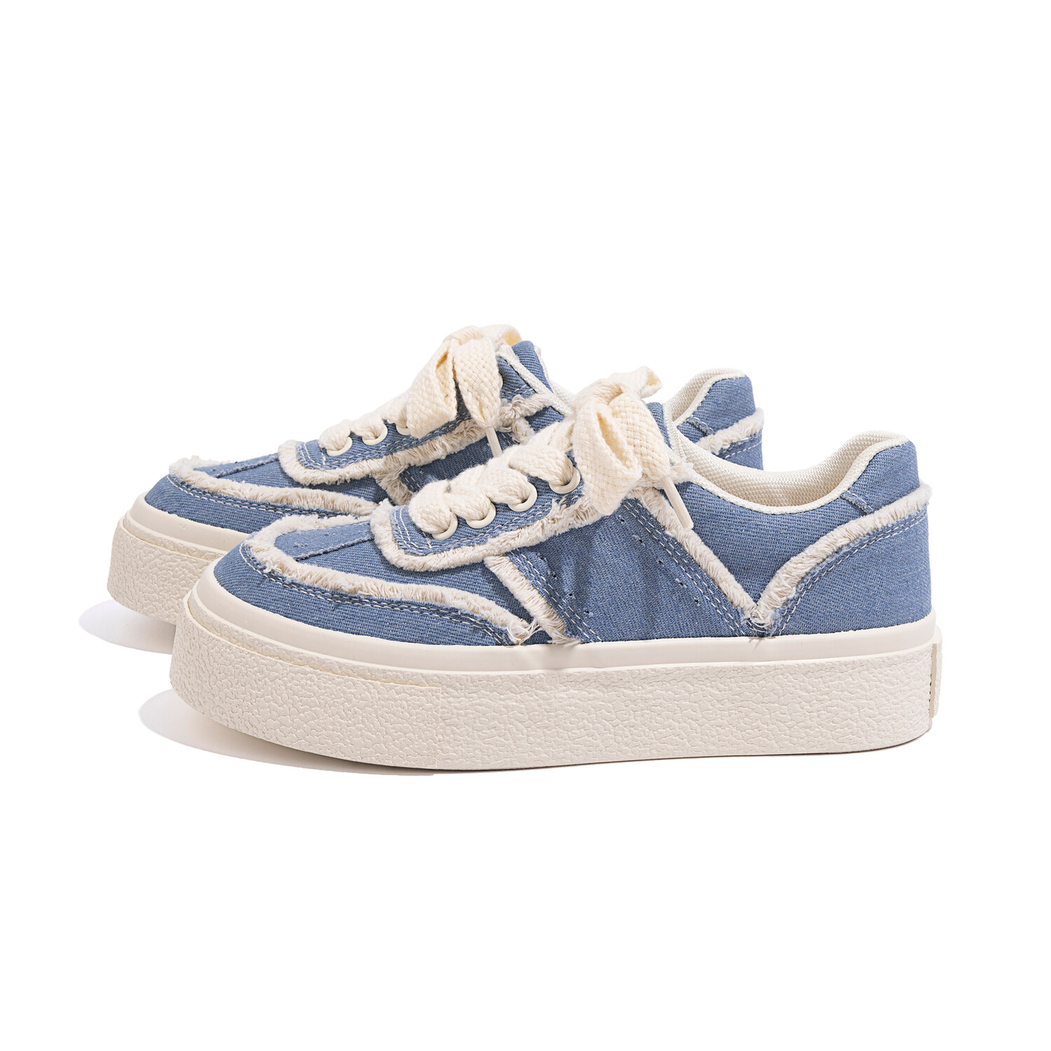 

Кроссовки HUANQIU Skateboarding Shoes Women's Low-top Blue, синий