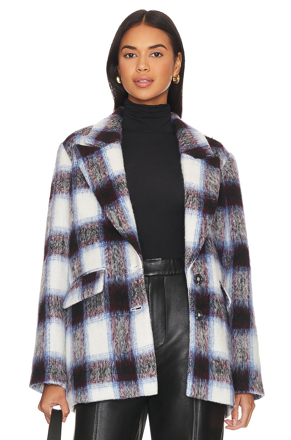 

Куртка Central Park West Finley Plaid, цвет Ivory Plaid