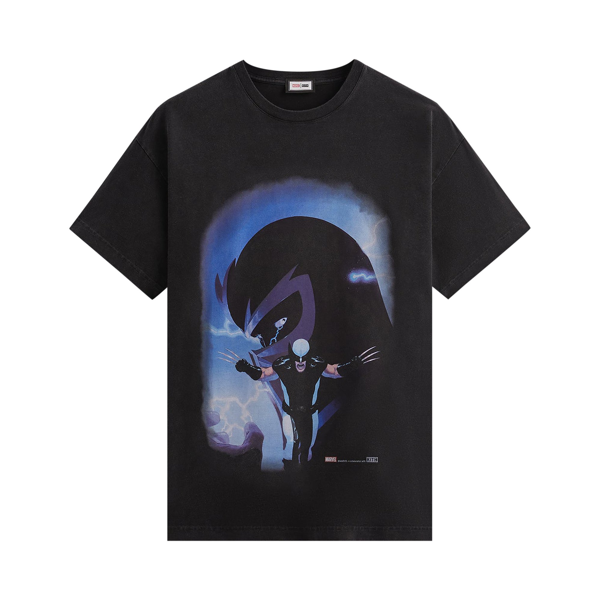 Винтажная футболка Kith For X-Men Magneto, черная