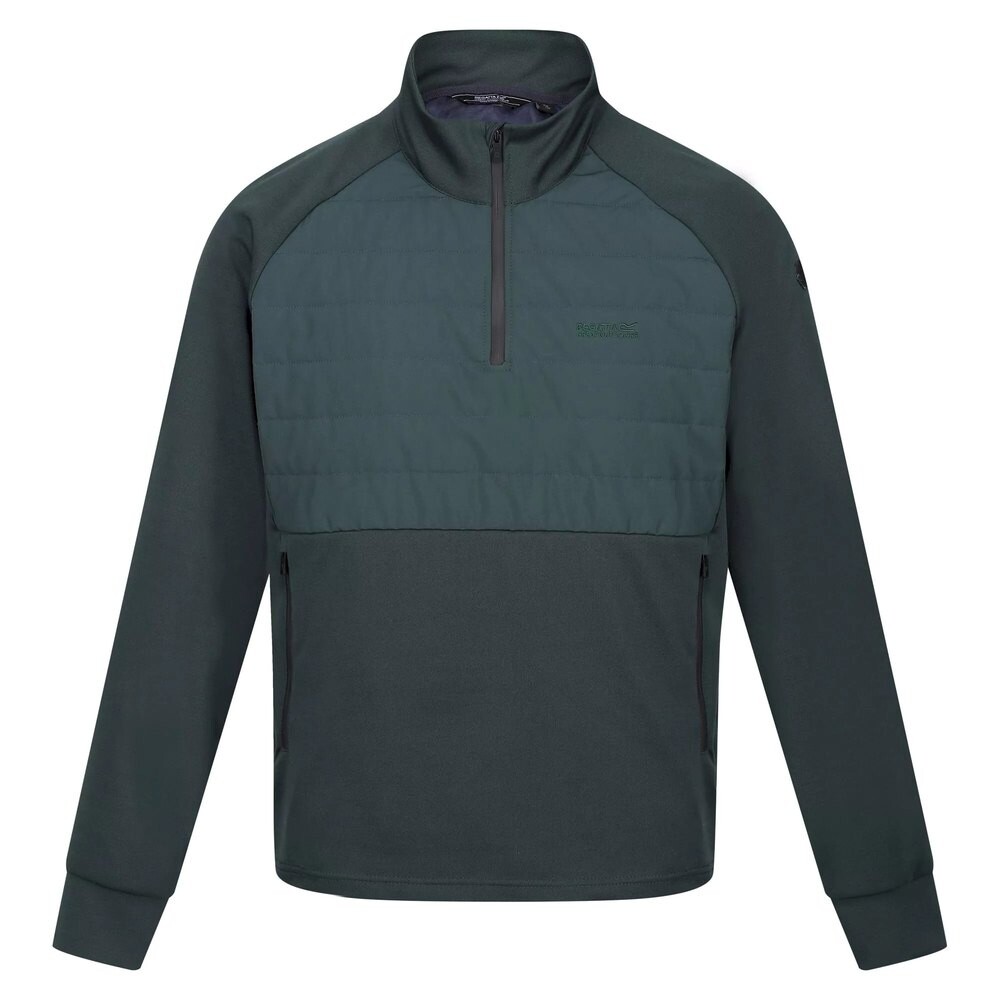 

Толстовка Regatta Addinston Hybrid Half Zip, зеленый
