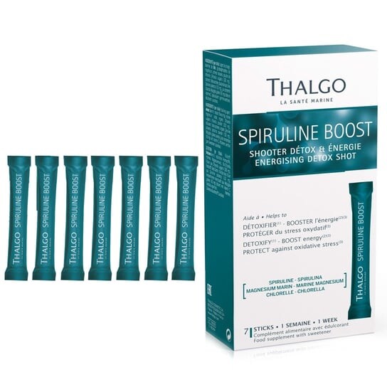

Детоксицирующий и заряжающий энергией напиток со спирулиной 7x5 г Thalgo Spiruline Boost Set: