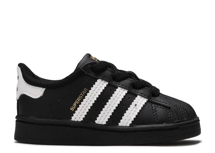 

Кроссовки Adidas SUPERSTAR INFANT 'CORE BLACK', черный