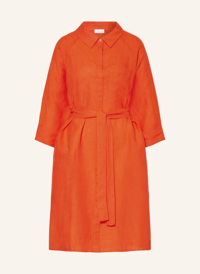 цена Льняное платье-рубашка с рукавами 3/4 Princess Goes Hollywood, оранжевый