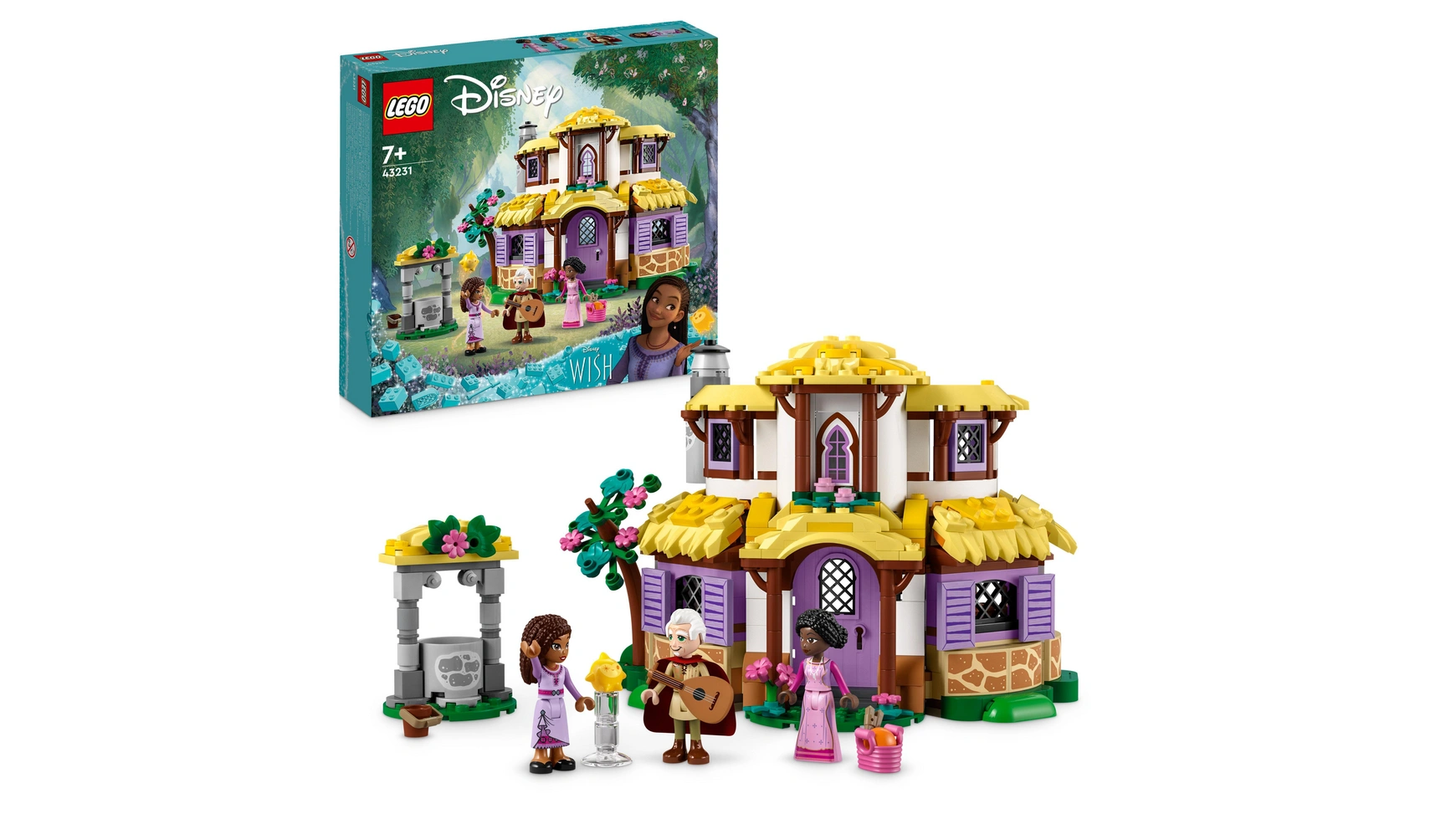 Lego Disney Wish Дом Аши