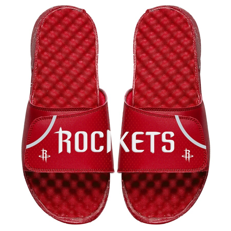 

Шлепанцы ISlide Houston Rockets, красный