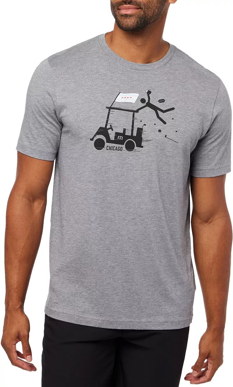 

Мужская футболка для гольфа TravisMathew 44 Represent с графическим рисунком
