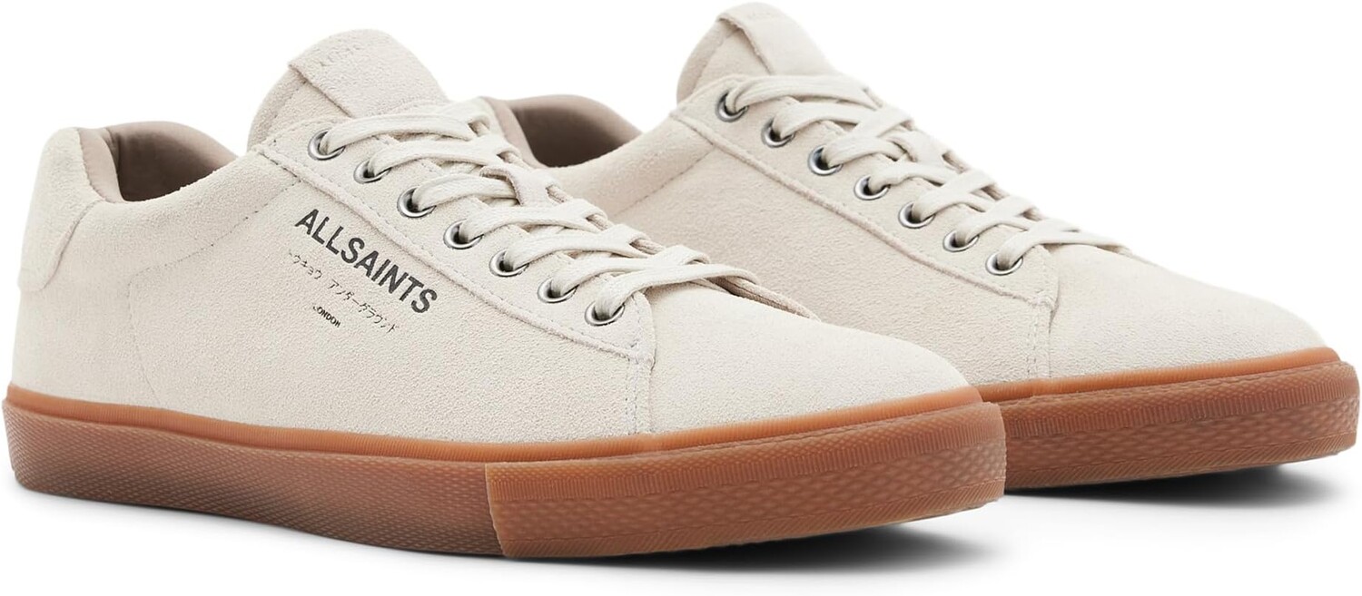 

Кроссовки AllSaints Underground Suede Low Top, черный