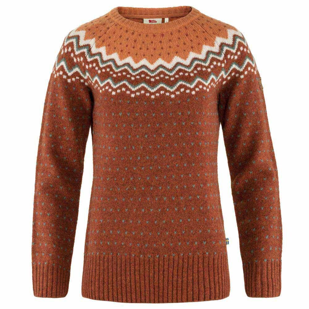 

Свитер Fjällräven Övik Knit, коричневый