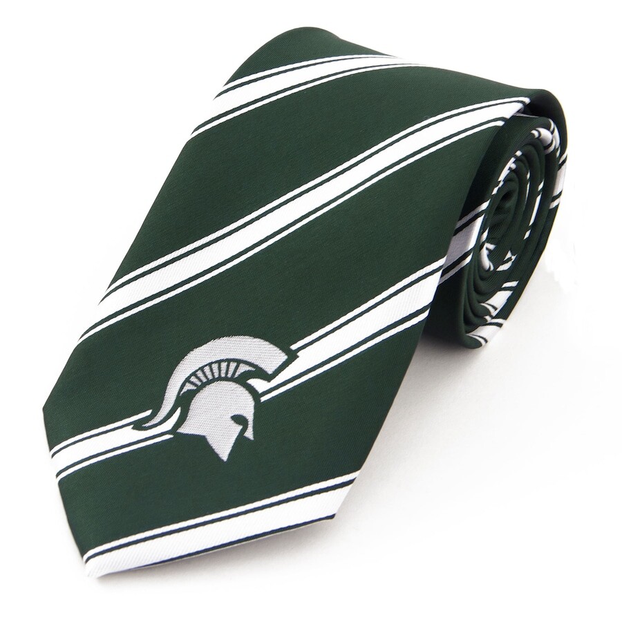

Галстук Eagles Wings Michigan State Spartans, зеленый